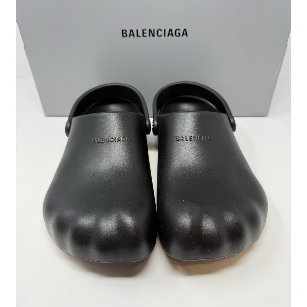 Balenciaga Sunday Molded Mule Black Size 10 US 43 EU - Picture 2 of 5